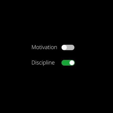 Discipline>>>Motivation
